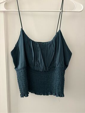 LA Hearts smocked tank top